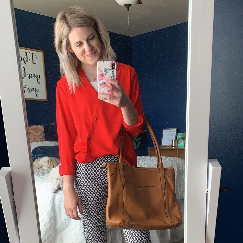 Red Blouse